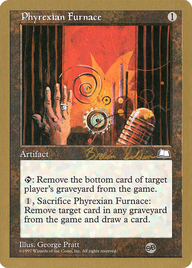 Phyrexian Furnace - 1998 Brian Selden (WTH) (SB)