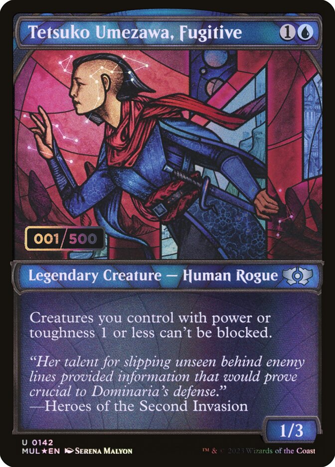 Tetsuko Umezawa, Fugitive (Serial Numbered)
