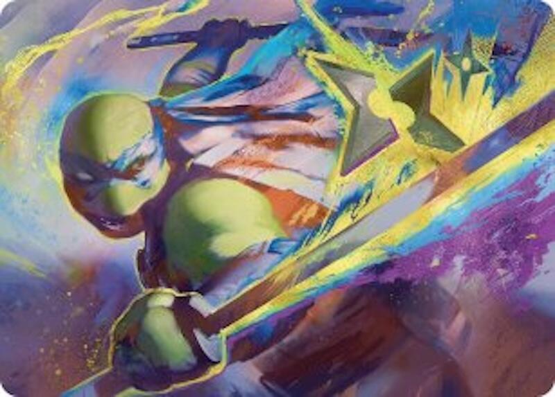 Leonardo's Technique Art Card