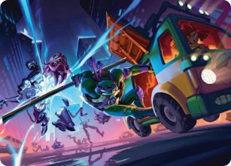 Donatello, Rad Scientist Art Card