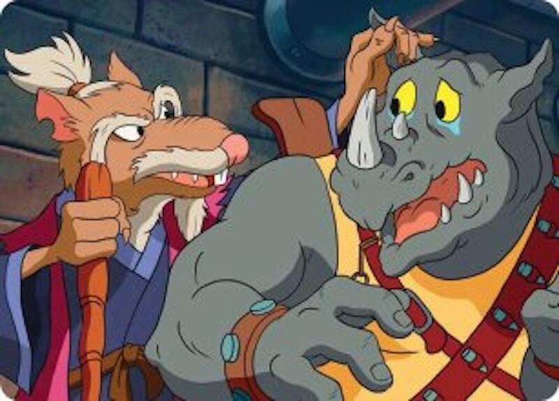 Splinter's Technique Art Card