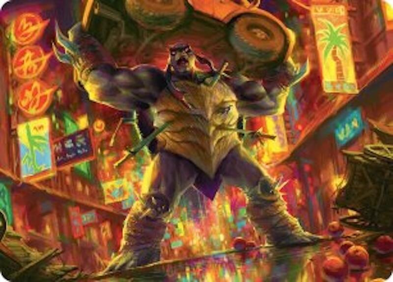Slash, Reptile Rampager Art Card