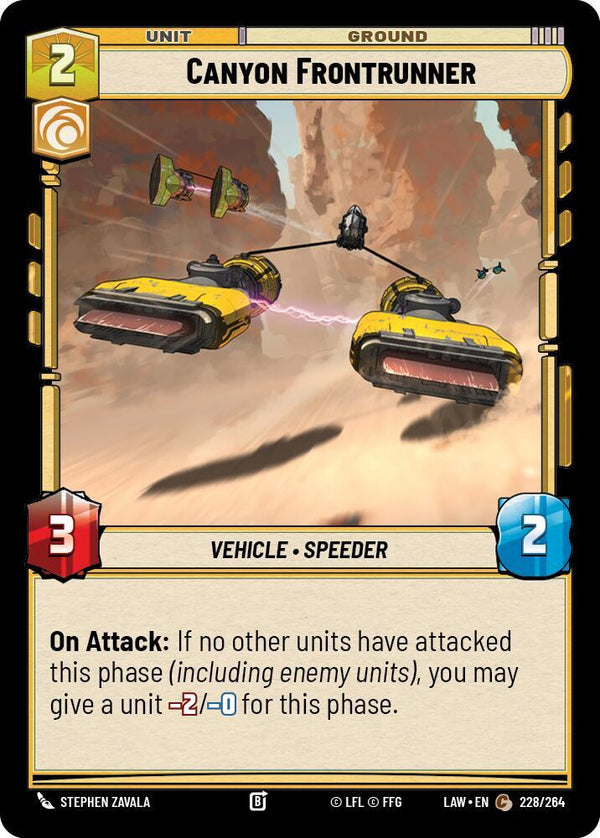 Canyon Frontrunner - Star Wars Unlimited