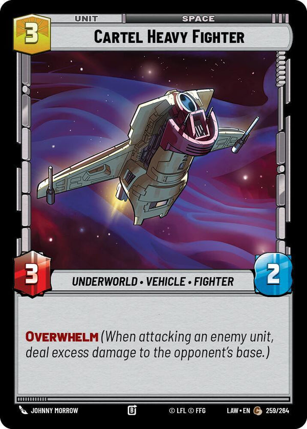 Cartel Heavy Fighter - Star Wars Unlimited