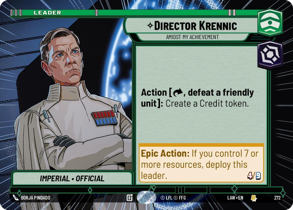 Director Krennic - Amidst My Achievement (Hyperspace)