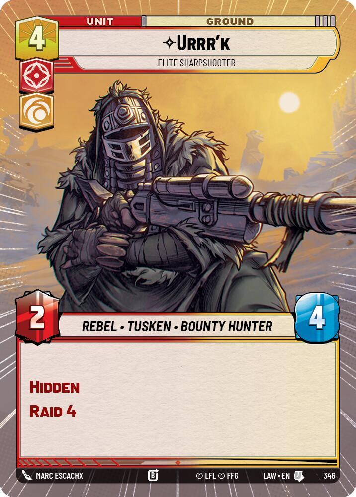 Urrr'k - Elite Sharpshooter (Hyperspace)