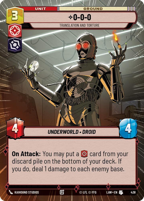 0-0-0 - Translation and Torture (Hyperspace) - Star Wars Unlimited