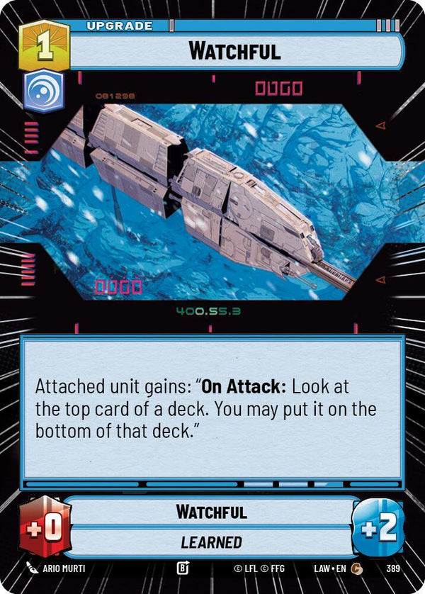 Watchful (Hyperspace) - Star Wars Unlimited