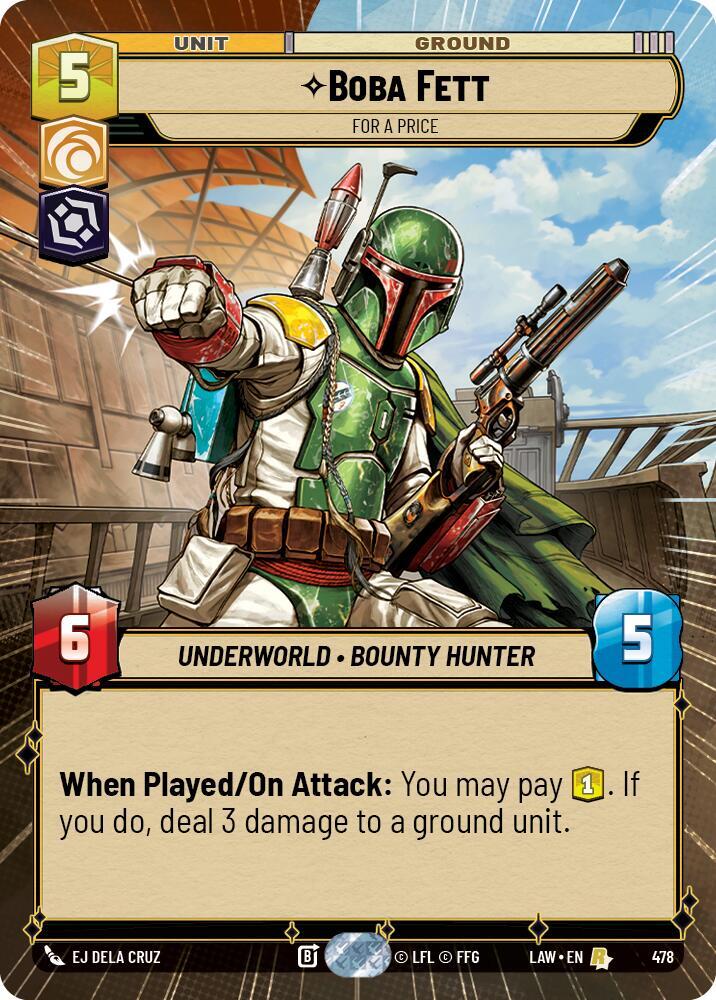 Boba Fett - For a Price (Hyperspace)