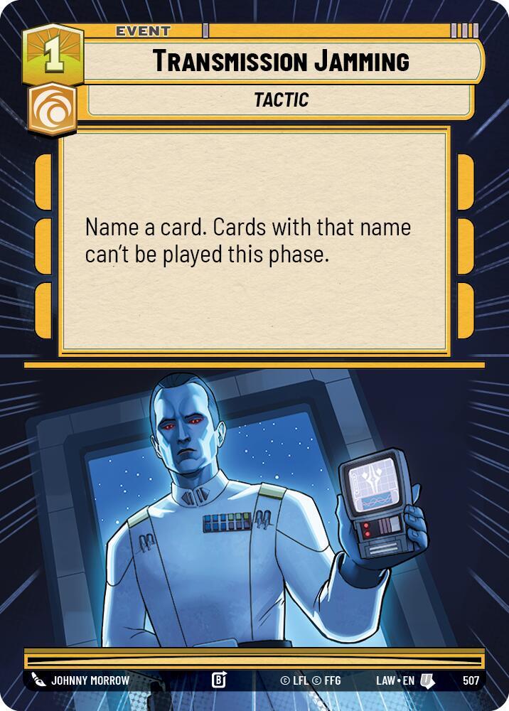 Transmission Jamming (Hyperspace)