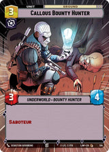 Callous Bounty Hunter (Hyperspace) - Star Wars Unlimited