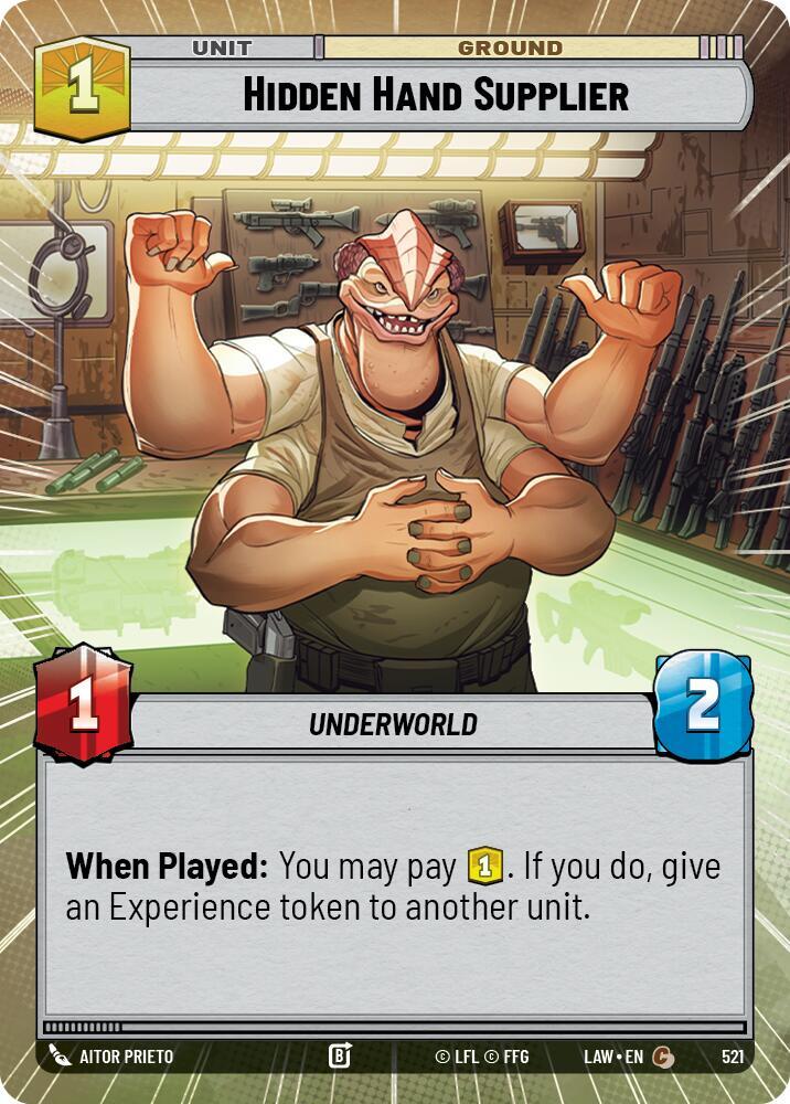 Hidden Hand Supplier (Hyperspace)