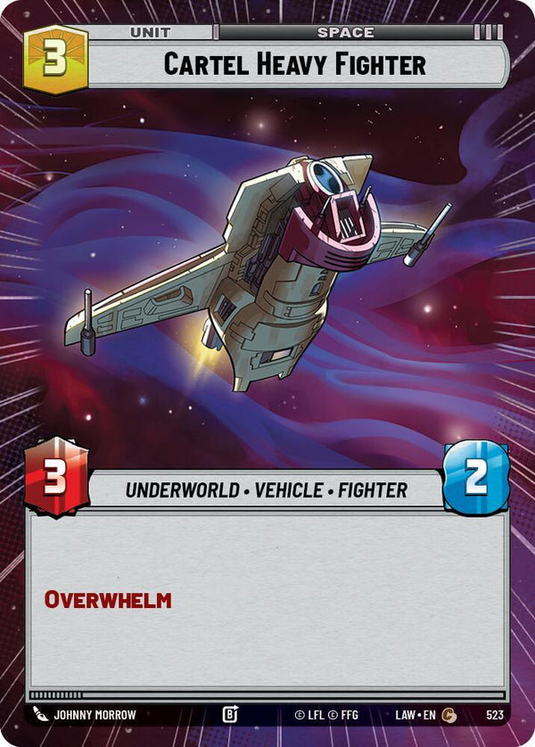 Cartel Heavy Fighter (Hyperspace) - Star Wars Unlimited