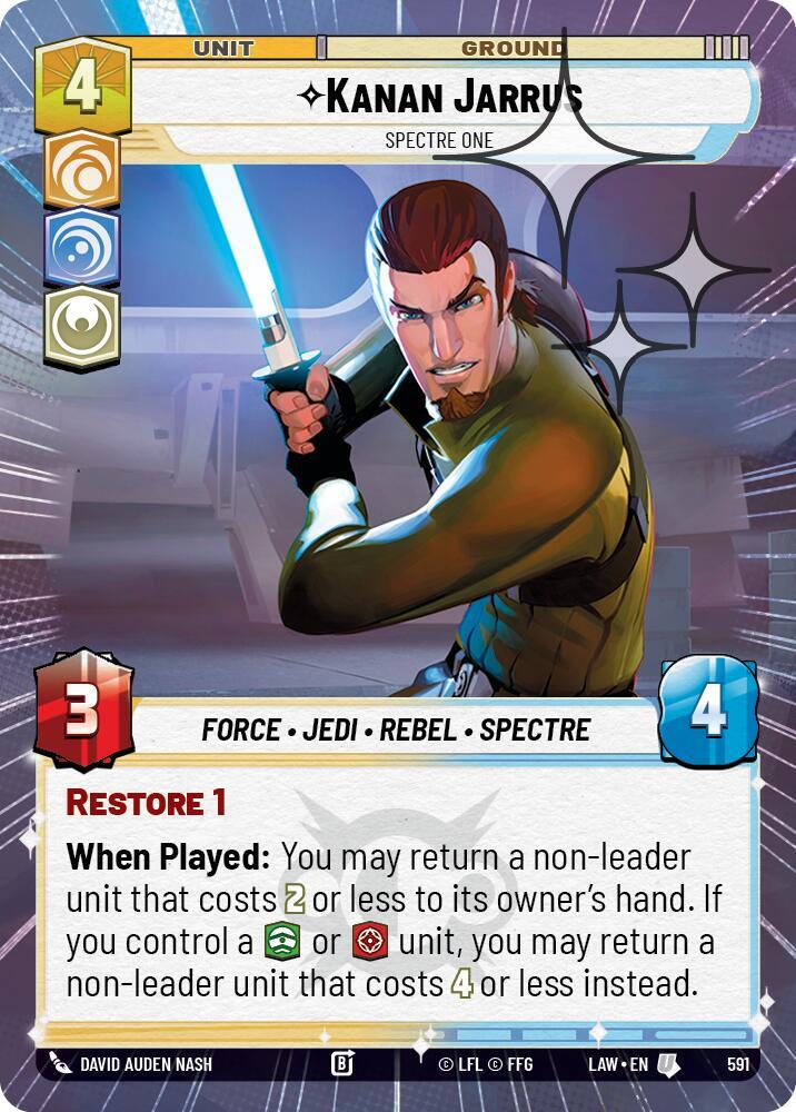 Kanan Jarrus - Spectre One (Hyperspace Foil)