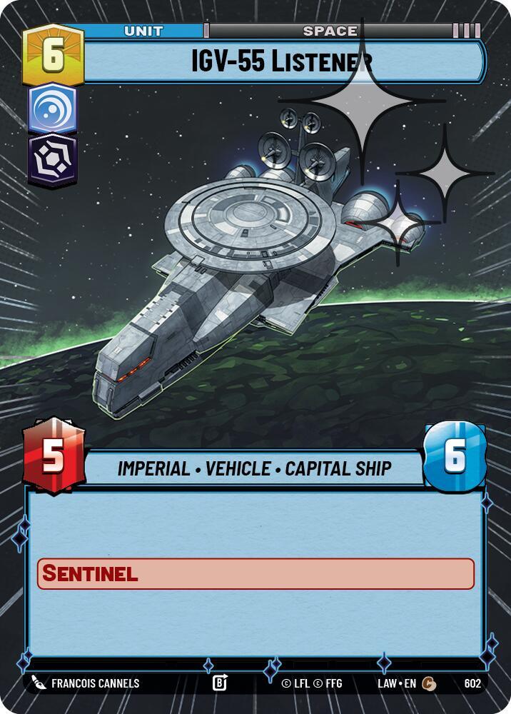 IGV-55 Listener (Hyperspace Foil)
