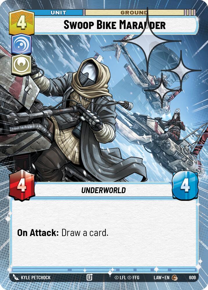 Swoop Bike Marauder (Hyperspace Foil)