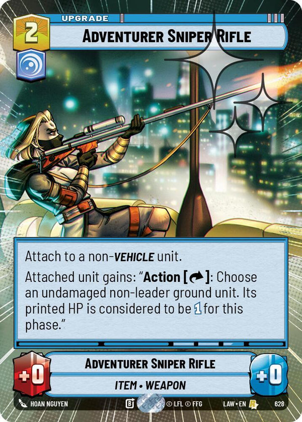 Adventurer's Sniper Rifle (Hyperspace Foil) - Star Wars Unlimited