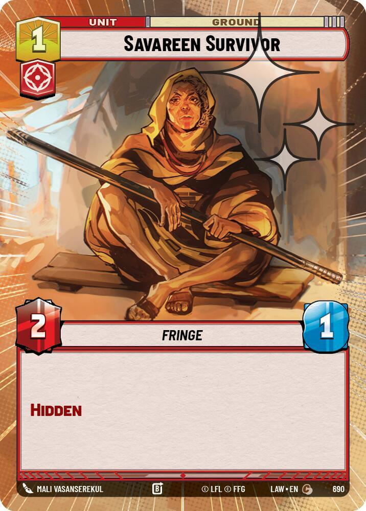 Savareen Survivor (Hyperspace Foil)