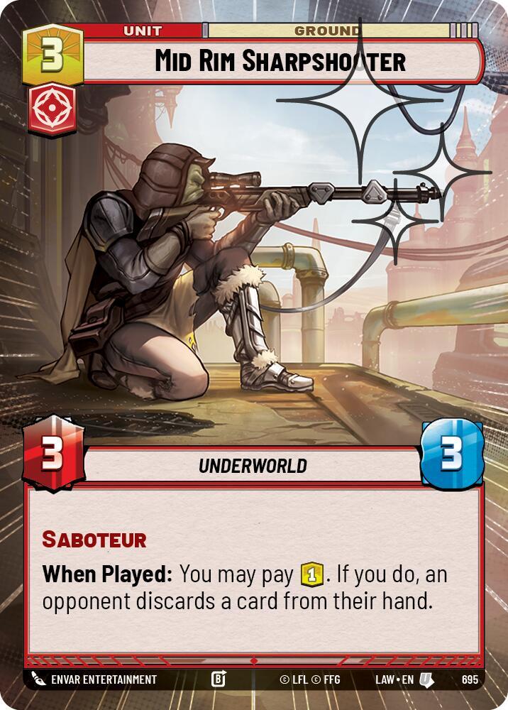 Mid Rim Sharpshooter (Hyperspace Foil)