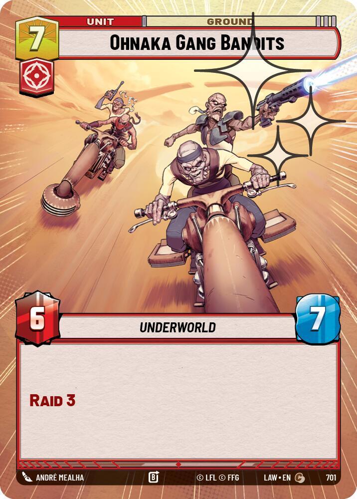 Ohnaka Gang Bandits (Hyperspace Foil)