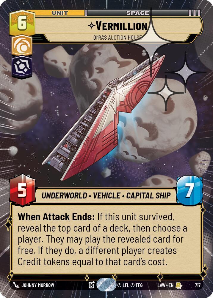 Vermillion - Qi'Ra's Auction House (Hyperspace Foil)