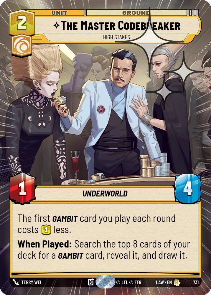 The Master Codebreaker - High Stakes (Hyperspace Foil)