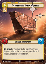 Scavenging Sandcrawler (Hyperspace Foil) - Star Wars Unlimited