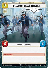 Stalwart Fleet Trooper (Hyperspace Foil) (LAW 756) - Star Wars Unlimited