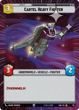 Cartel Heavy Fighter (Hyperspace Foil) - Star Wars Unlimited
