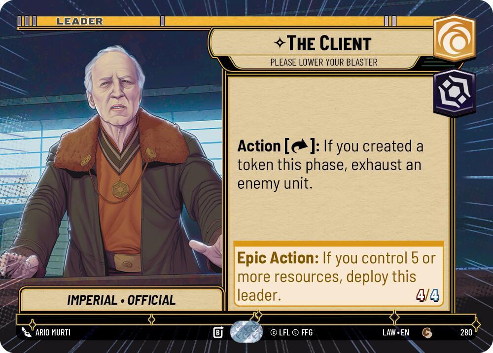 The Client - Please Lower Your Blaster (Hyperspace)