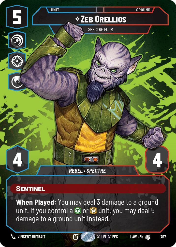 Zeb Orellios - Spectre Four (Prestige)