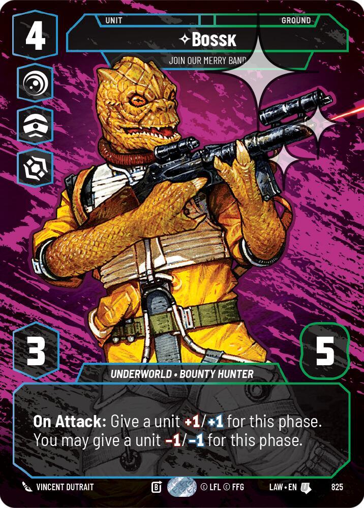 Bossk - Join Our Merry Band (Prestige Foil)