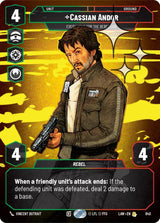 Cassian Andor - Everything for the Rebellion (Prestige Foil) - Star Wars Unlimited