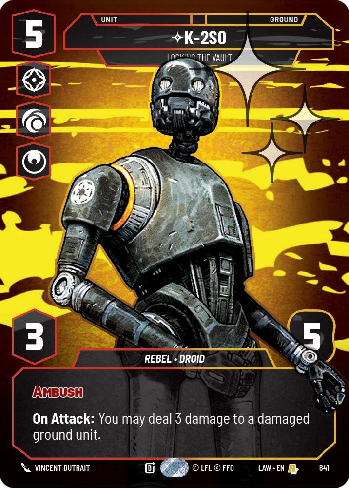 K-2S0 - Locking the Vault (Prestige Foil)