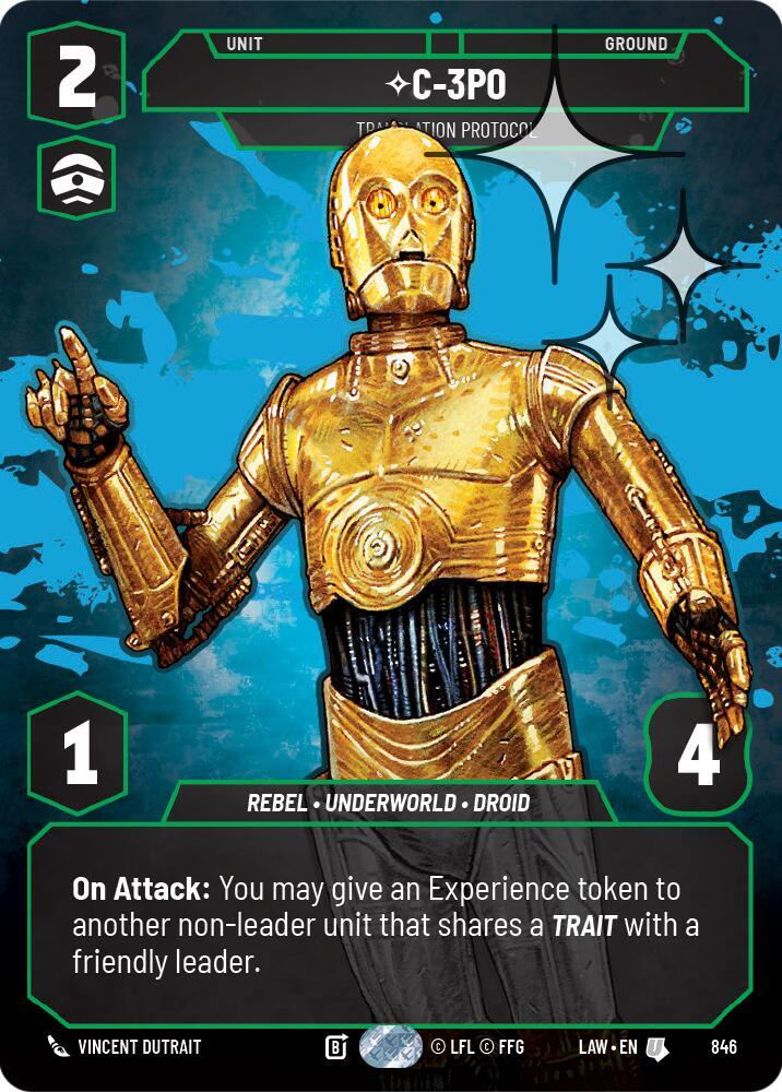 C-3PO - Translation Protocol (Prestige Foil)