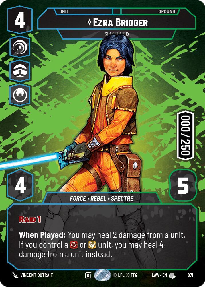 Ezra Bridger - Spectre Six (Serialized)