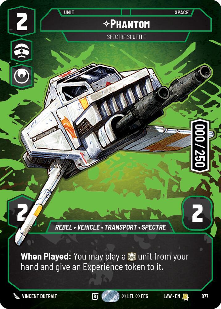 Phantom - Spectre Shuttle (Serialized)