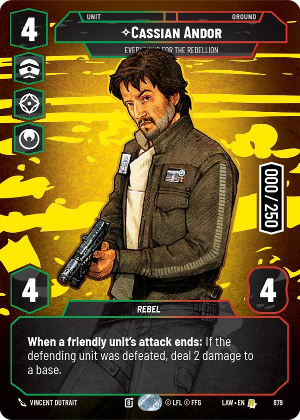 Cassian Andor - Everything for the Rebellion (Serialized) - Star Wars Unlimited