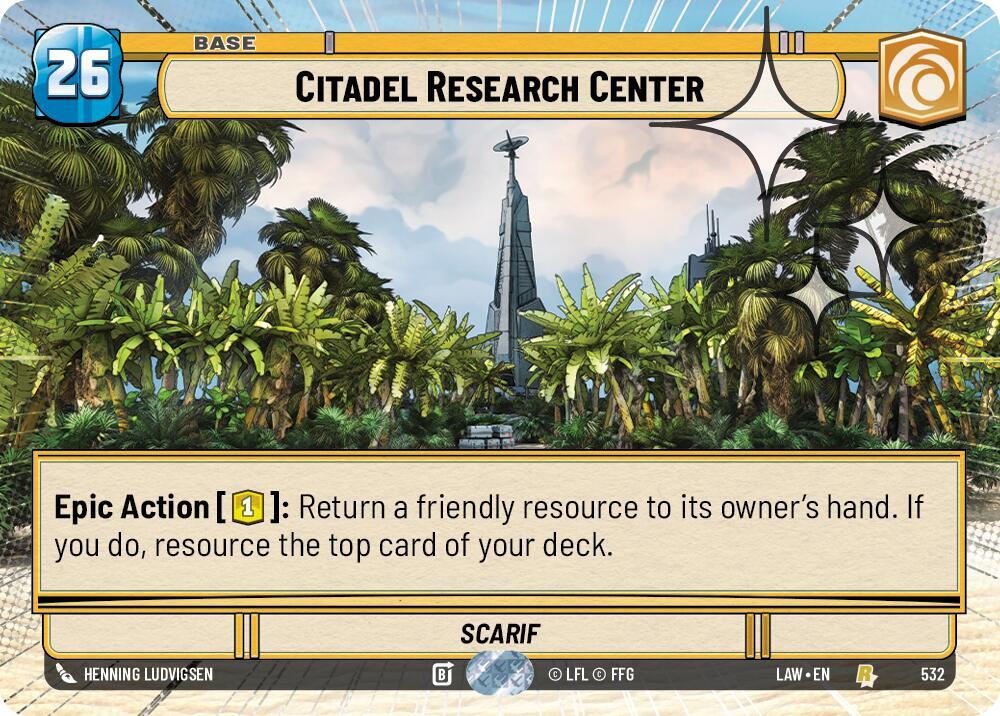 Citadel Research Center (Hyperspace Foil)