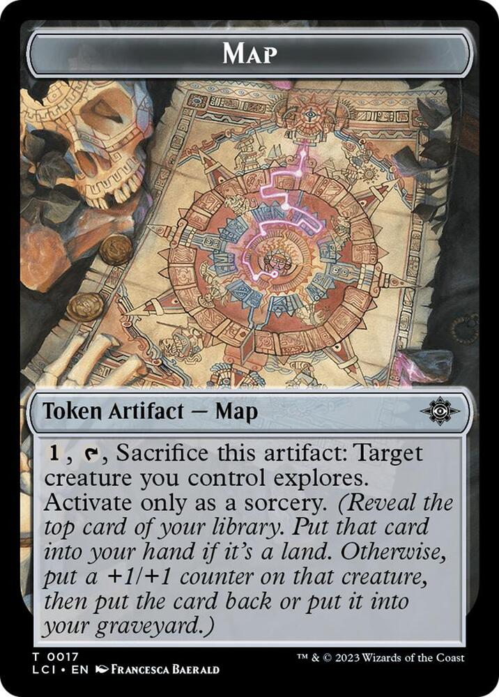 Treasure (0018) // Map Double-Sided Token