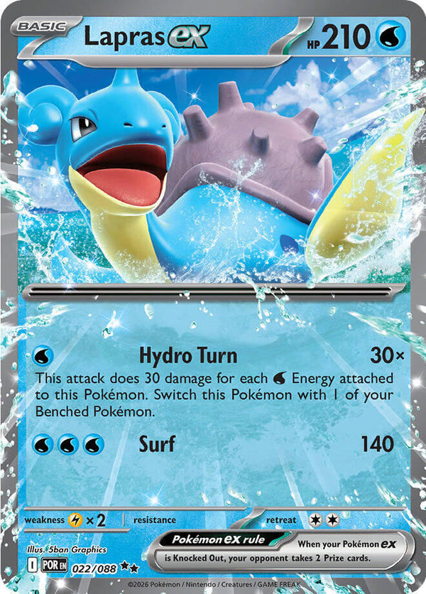 Lapras ex (POR 022/088) - Pokémon