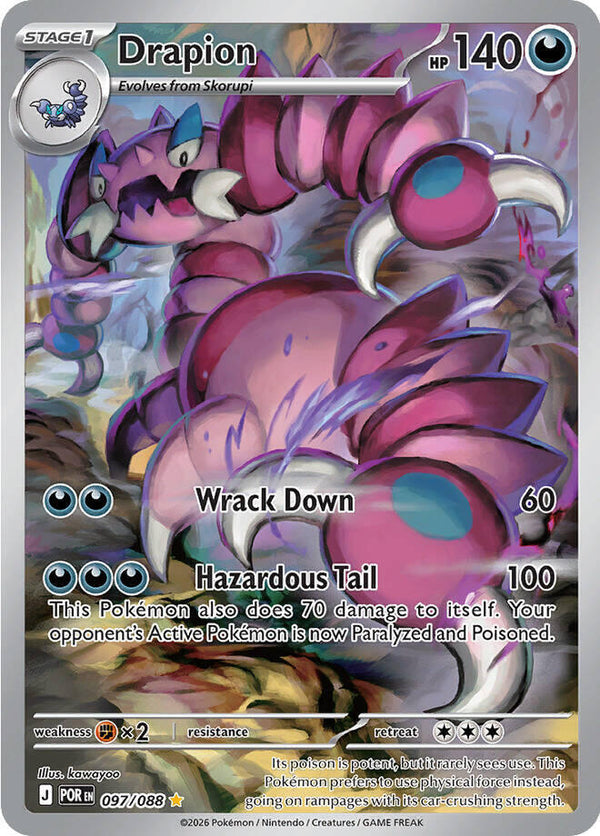 Drapion - 097/088 (POR 097/088) - Pokémon