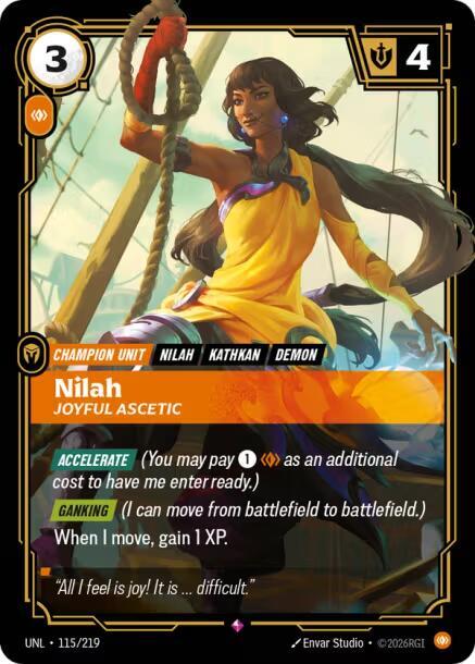 Nilah - Joyful Ascetic - Riftbound: League of Legends TCG