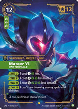 Master Yi - Unstoppable (Alternate Art) - Riftbound: League of Legends TCG