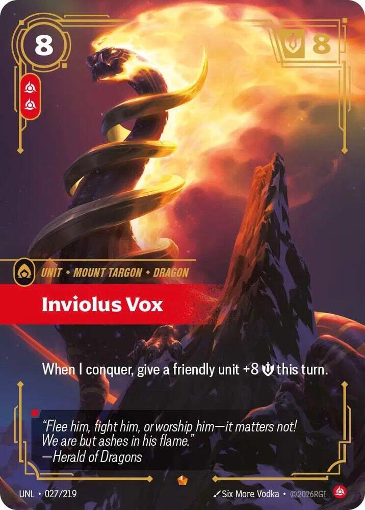 Inviolus Vox