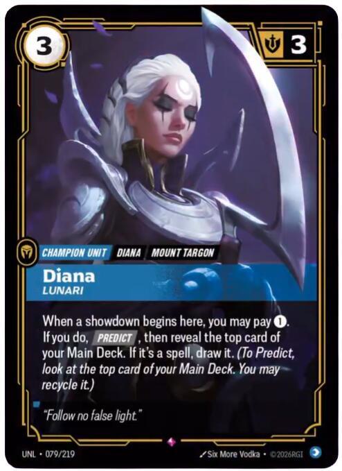 Diana - Lunari - Riftbound: League of Legends TCG