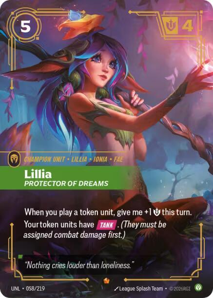 Lillia - Protector of Dreams - Riftbound: League of Legends TCG