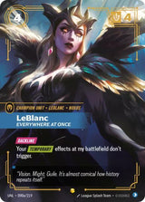 LeBlanc - Everywhere At Once (Alternate Art) - Riftbound: League of Legends TCG