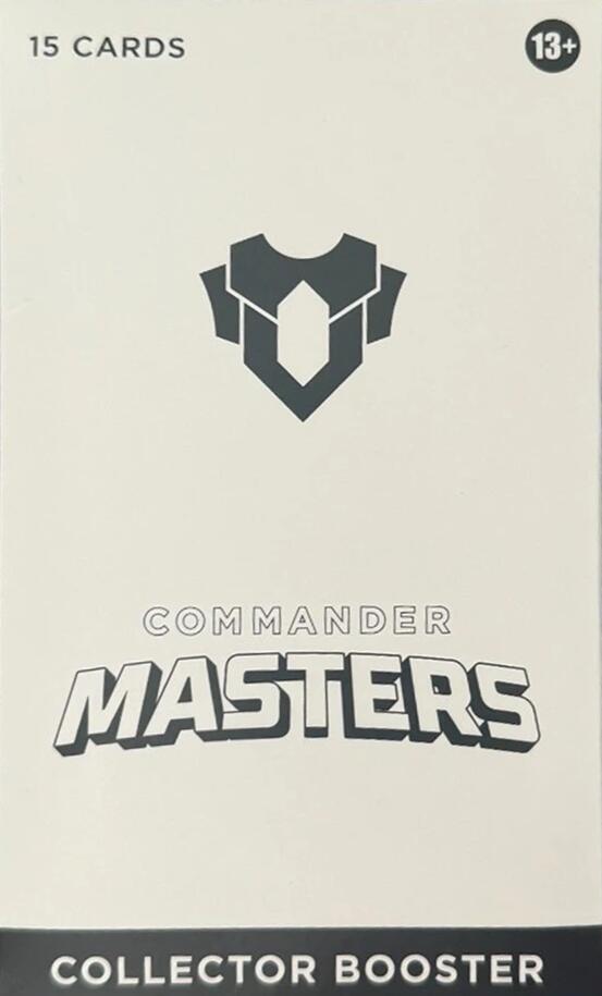 Commander Masters - Collector Booster Pack (Minimal Packaging)
