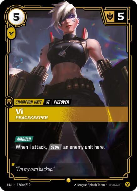 Vi - Peacekeeper (Alternate Art)